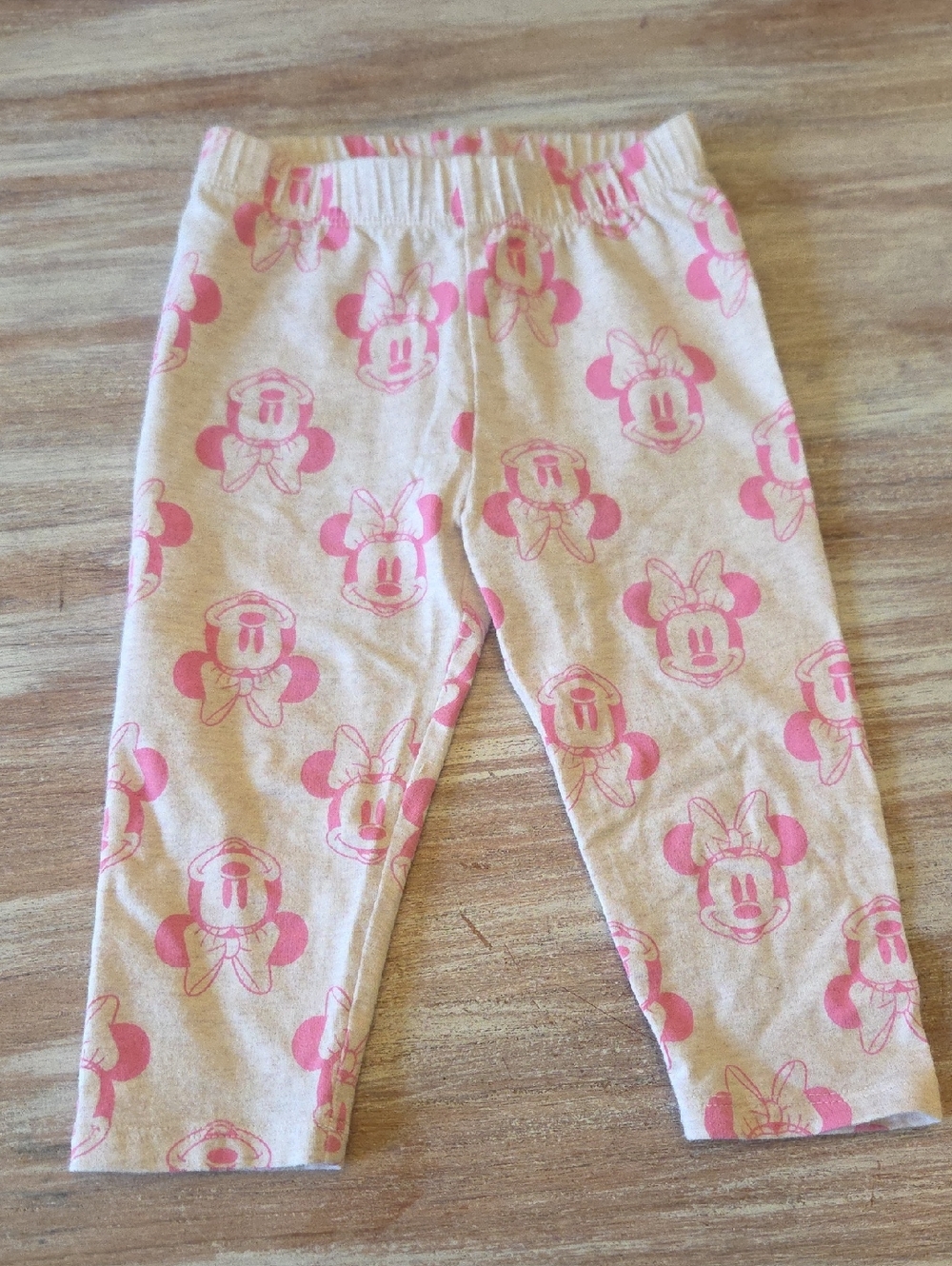 Girls 3t Baby Gap Minnie Mouse Capri Leggings
